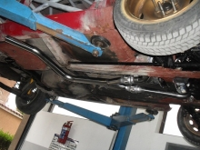 Alfa Romeo 75 - Изпускателни колектори и изходна тръба с Y-pipe