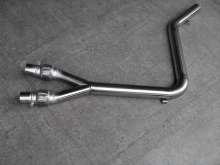 Alfa Romeo 75 - Изпускателни колектори и изходна тръба с Y-pipe