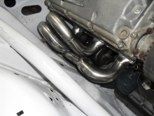 Alfa Romeo 75 - Изпускателни колектори и изходна тръба с Y-pipe