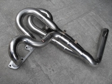 Alfa Romeo 75 - Изпускателни колектори и изходна тръба с Y-pipe