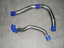 Stainless steel turbo pipes and silicone couplers set for Alfa Romeo 1.9 and 2.4 JTD