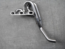Alfa Romeo 75 - Изпускателни колектори и изходна тръба с Y-pipe